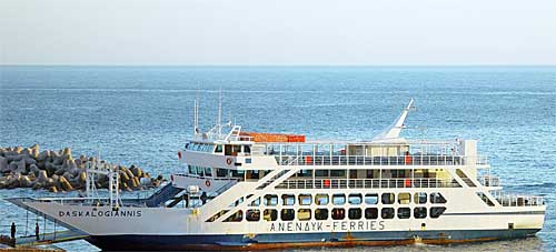 Daskalogiannis ferry boat of southwest Crete