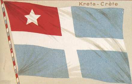 Flag of independent Crete 1898 - 1913 Flag of independent Crete 1898 - 1913