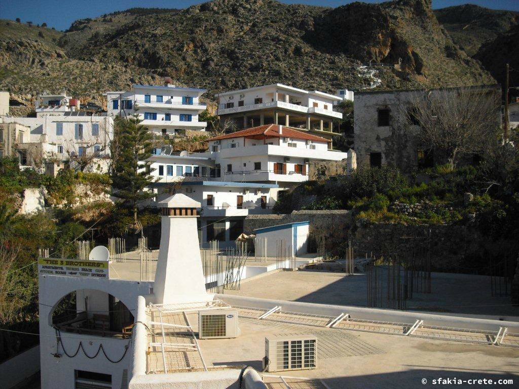 Photo report of a stay around Loutro, Sfakia, Crete in March - April 2010