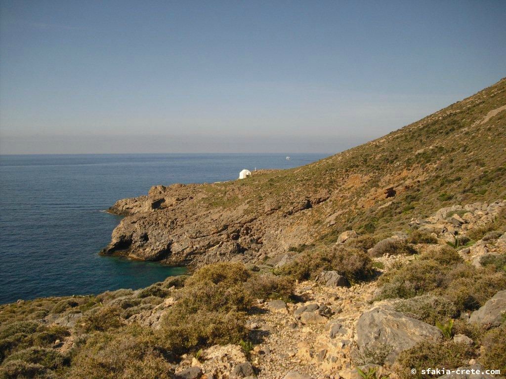 Photo report of a stay around Loutro, Sfakia, Crete in March - April 2010