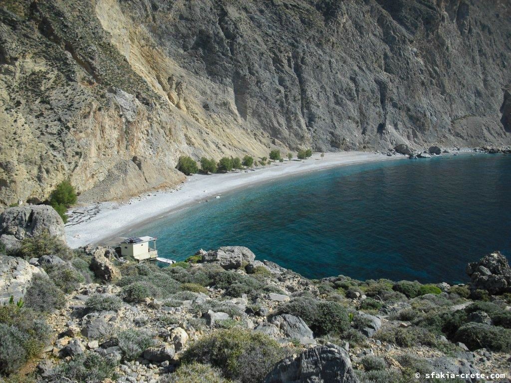 Photo report of a stay around Loutro, Sfakia, Crete in March - April 2010