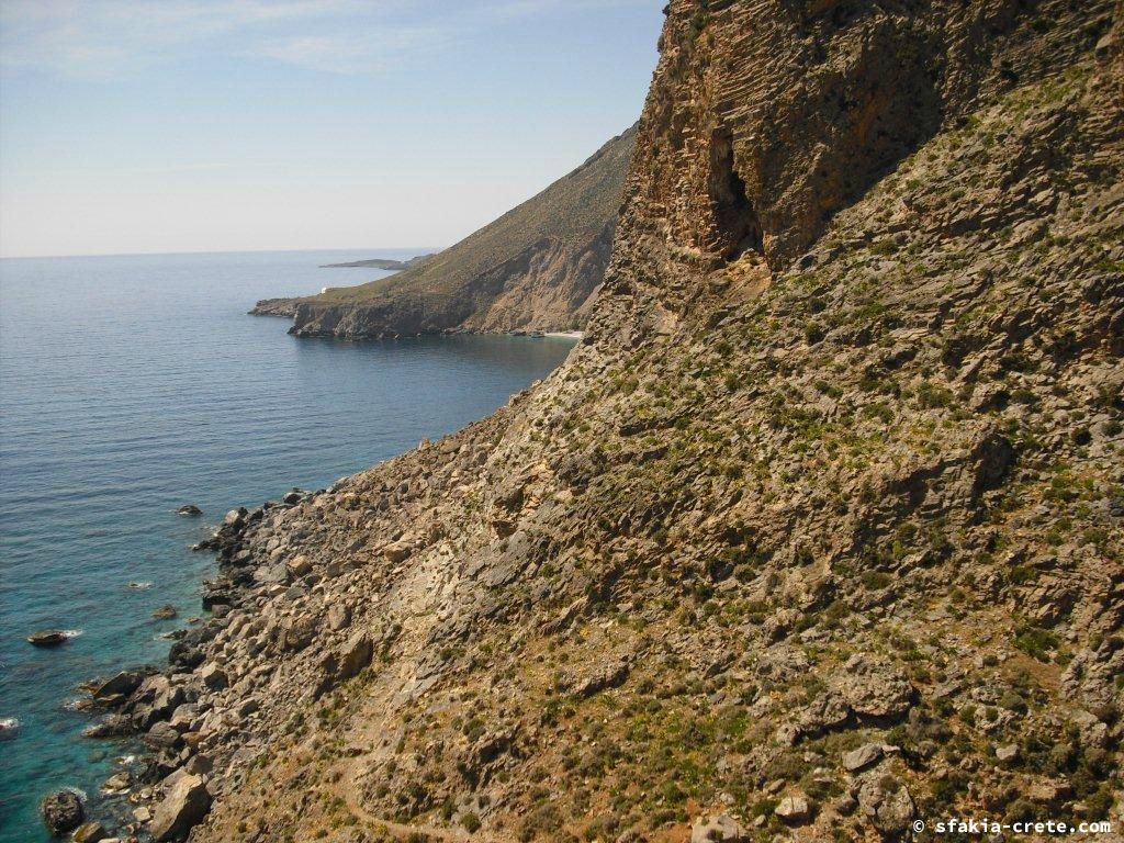 Photo report of a stay around Loutro, Sfakia, Crete in March - April 2010