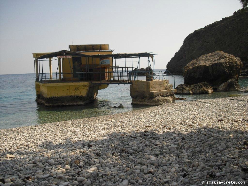 Photo report of a stay around Loutro, Sfakia, Crete in March - April 2010