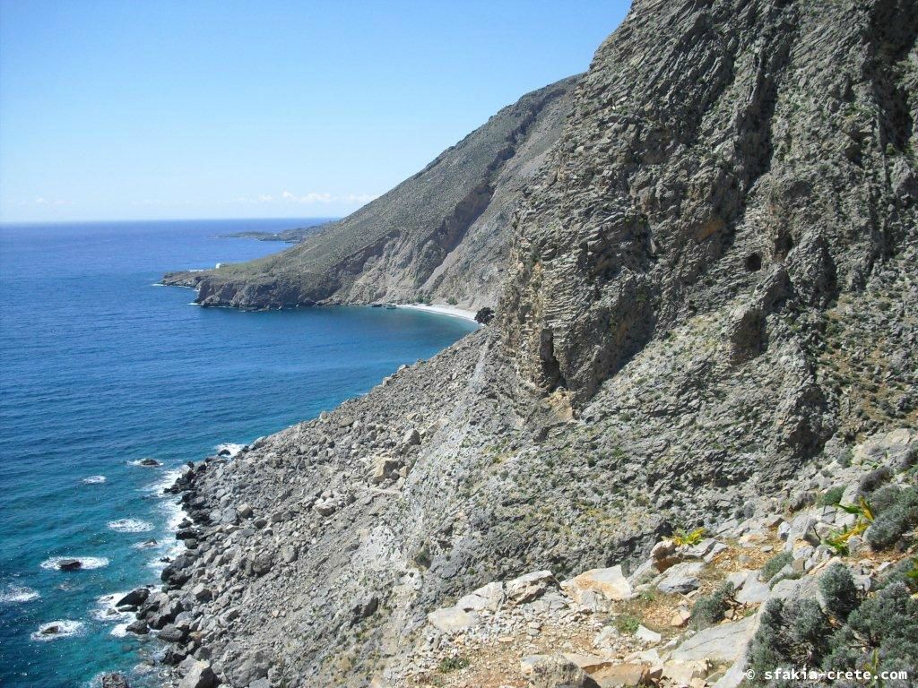 Photo report of a stay around Loutro, Sfakia, Crete in March - April 2010