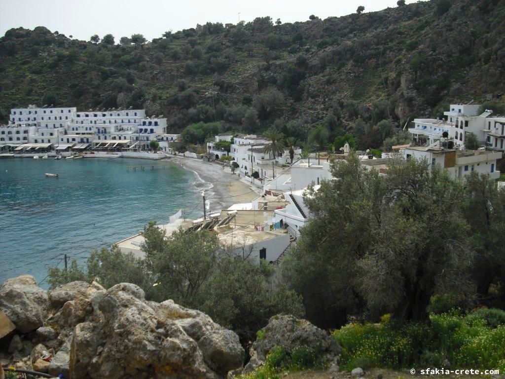 Photo report of a stay around Loutro, Sfakia, Crete in March - April 2010