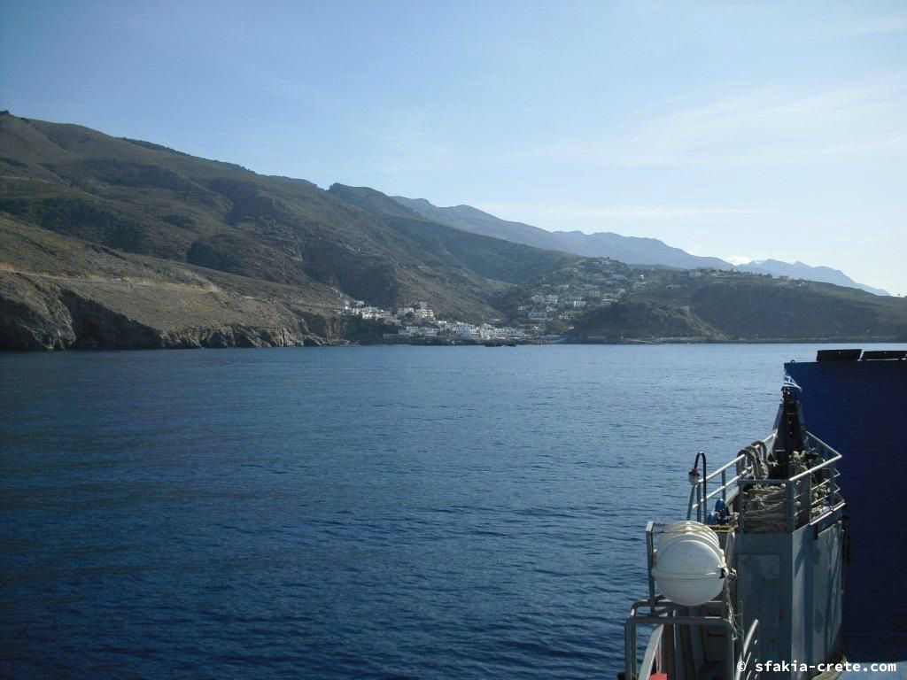 Photo report of a stay around Loutro, Sfakia, Crete in March - April 2010