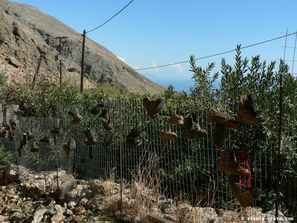 Photo report of a stay around Sfakia, Crete in October 2009