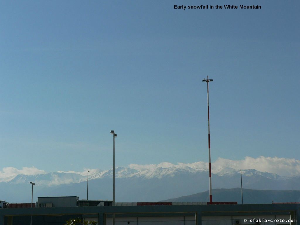 Photo report of a stay around Sfakia, Crete in October 2009