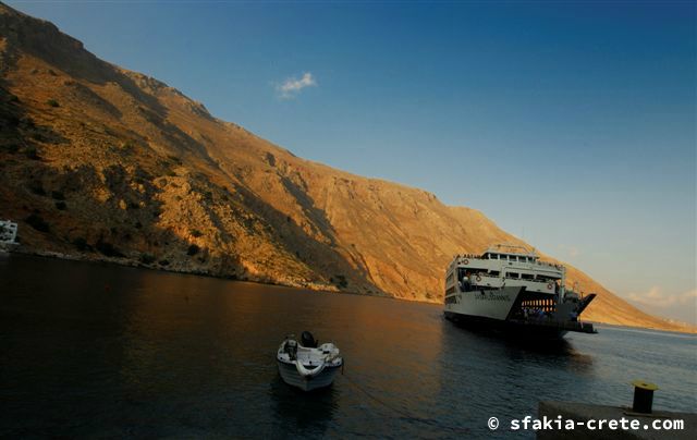 Photo report of a stay around Chora Sfakion, Sfakia, Crete in October 2009