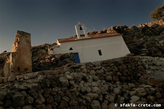 Photo report of a stay around Chora Sfakion, Sfakia, Crete in October 2009