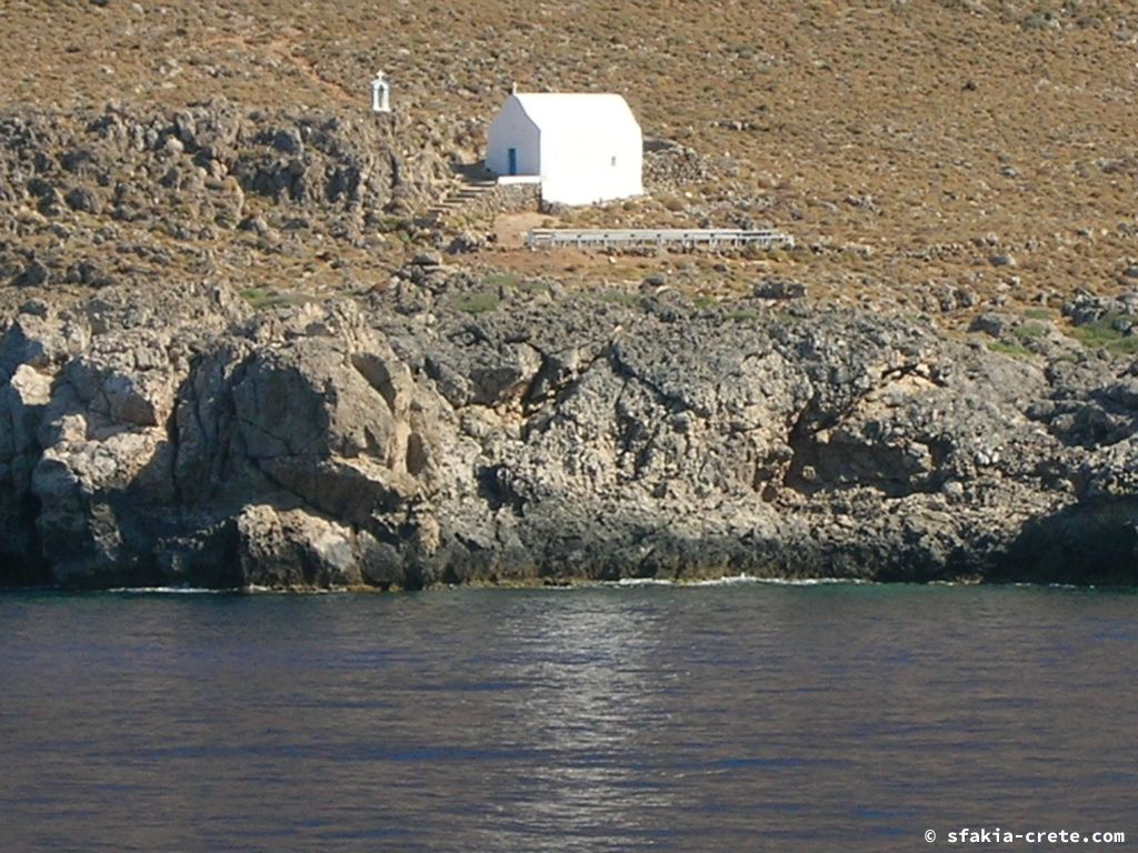 Photo report of a stay around Loutro, Sfakia, Crete in July 2009