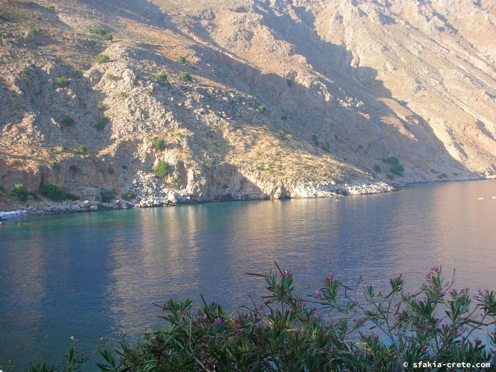 Photo report of a stay around Loutro, Sfakia, Crete in July 2009