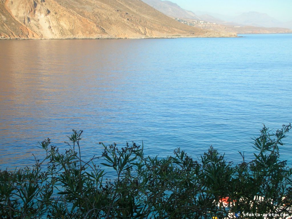 Photo report of a stay around Loutro, Sfakia, Crete in July 2009