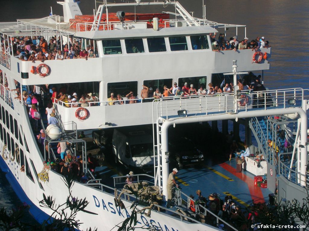 Photo report of a stay around Loutro, Sfakia, Crete in July 2009