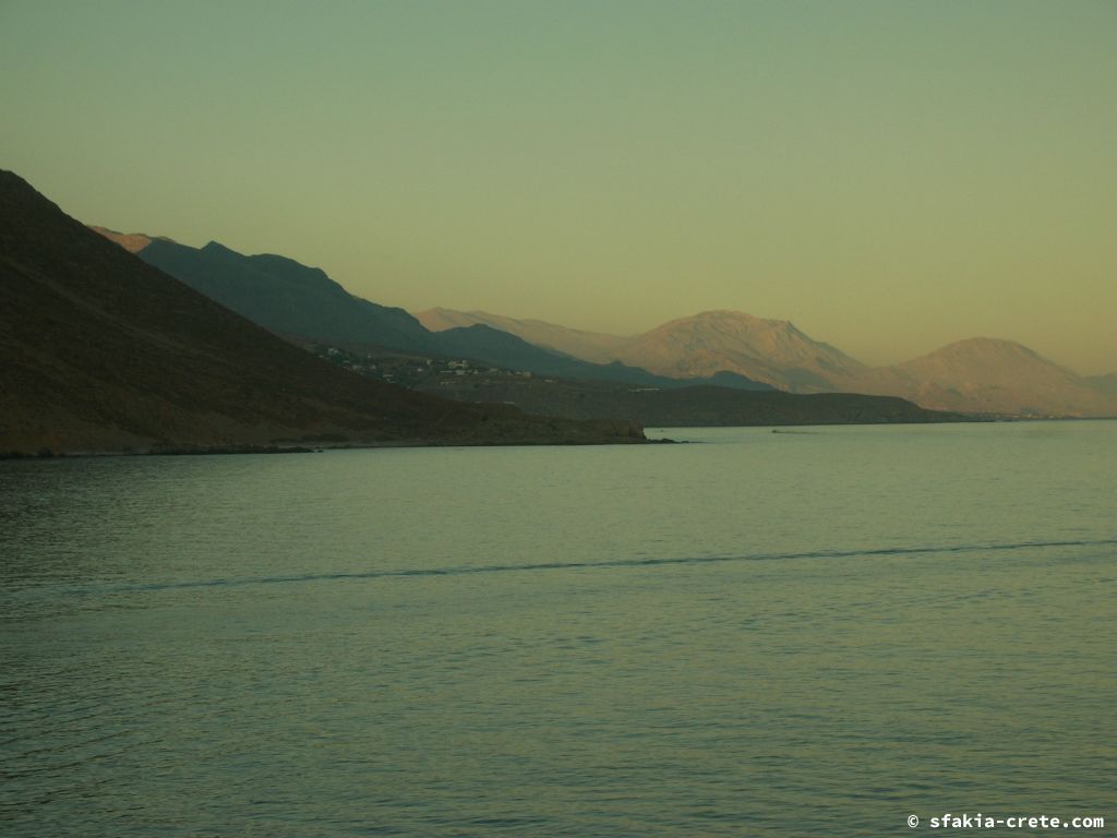 Photo report of a stay around Loutro, Sfakia, Crete in July 2009