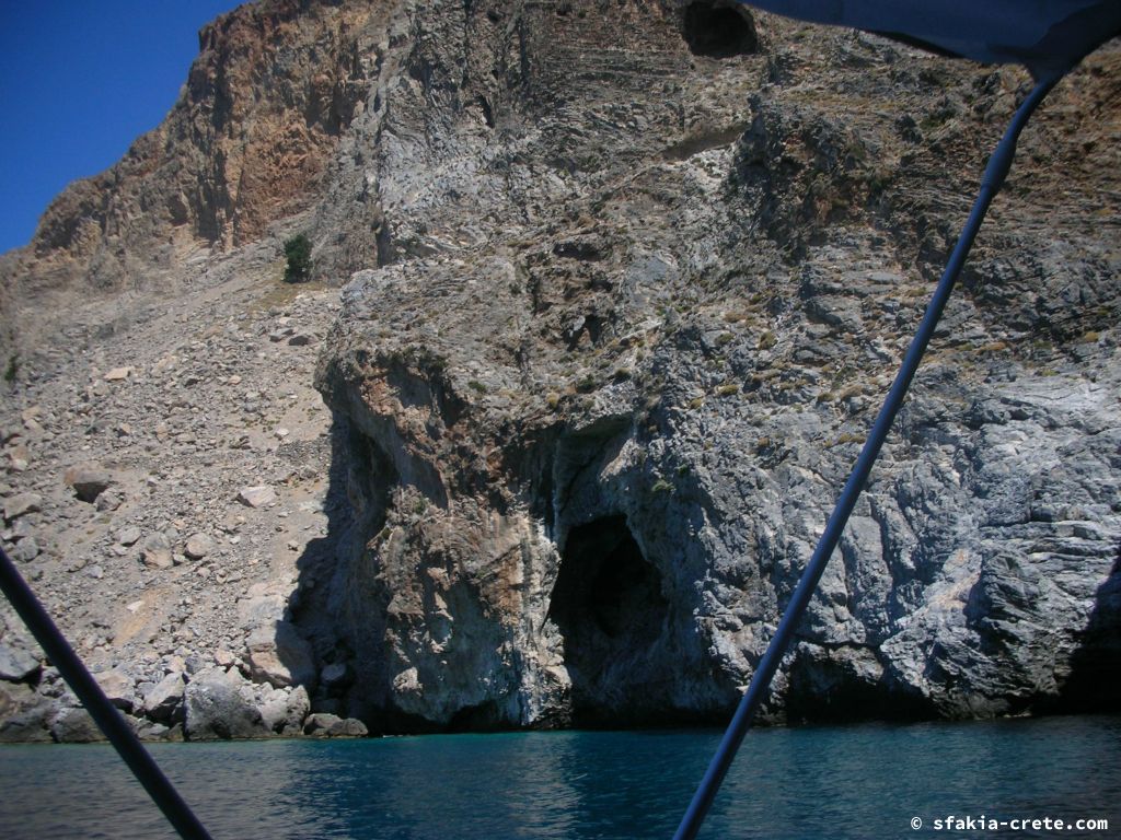 Photo report of a stay around Loutro, Sfakia, Crete in July 2009