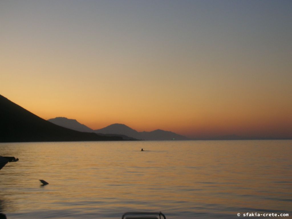 Photo report of a stay around Loutro, Sfakia, Crete in July 2009