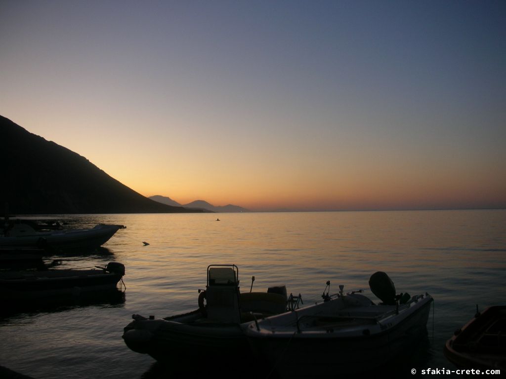 Photo report of a stay around Loutro, Sfakia, Crete in July 2009