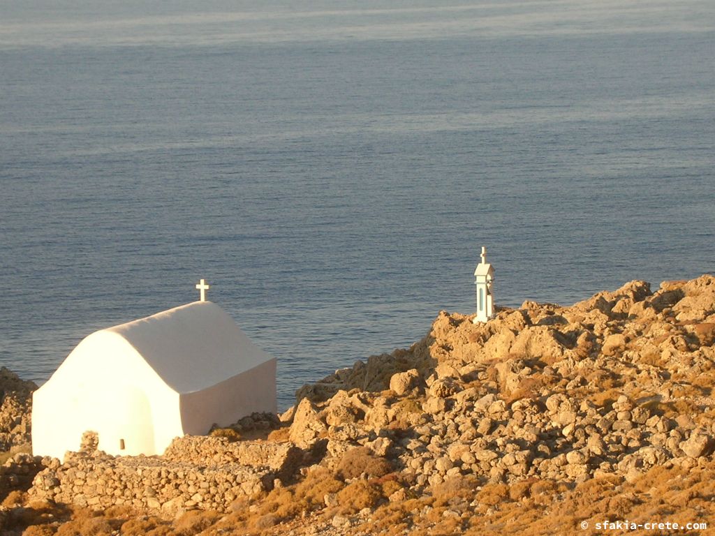 Photo report of a stay around Loutro, Sfakia, Crete in July 2009