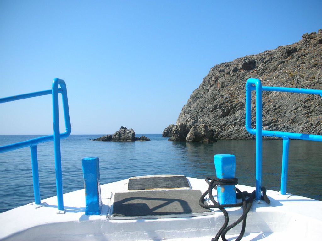 Photo report of a stay around Loutro, Sfakia, Crete in July 2009