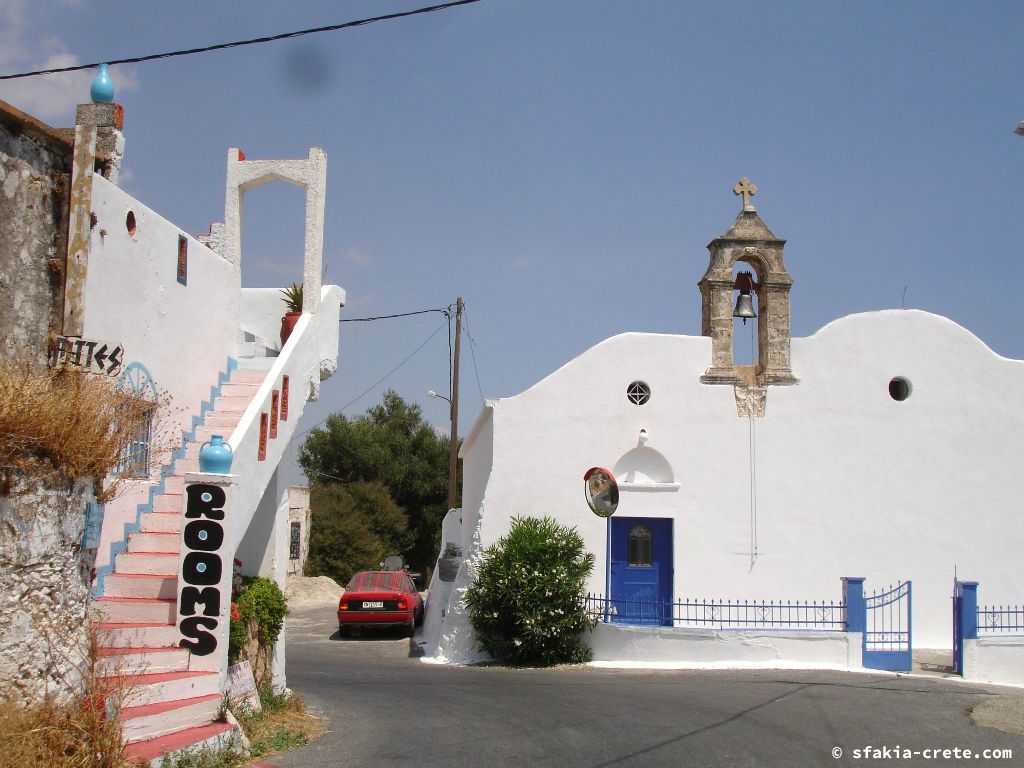 Photo report of a stay around Sfakia, Crete in July - August 2009