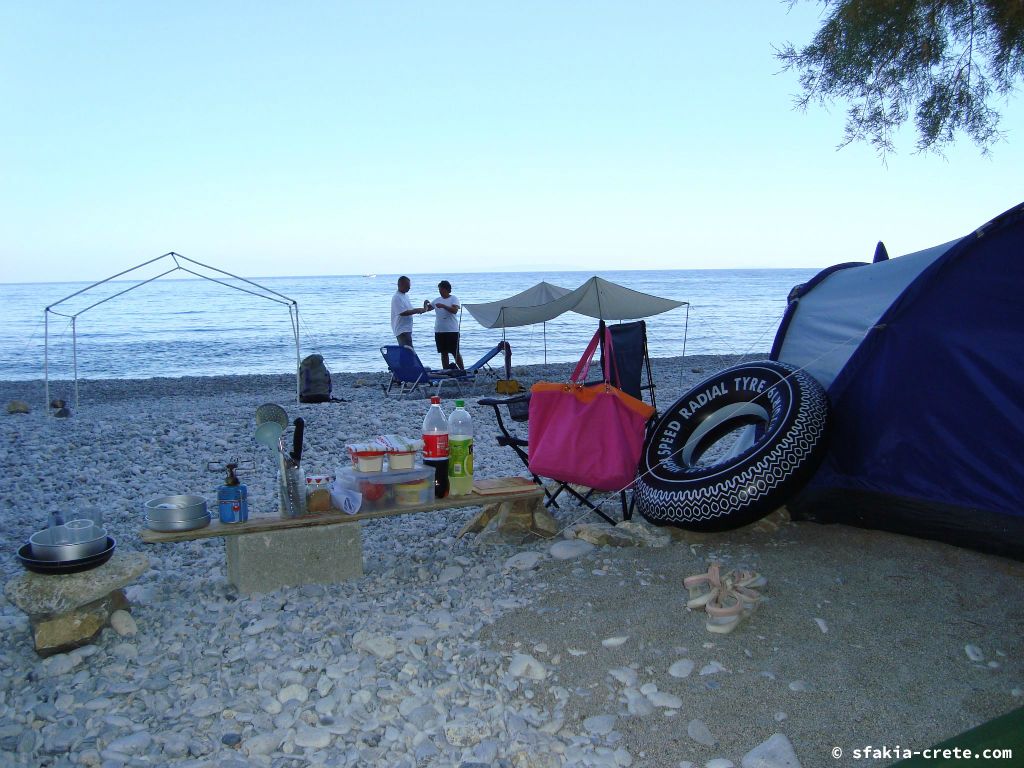 Photo report of a stay around Sfakia, Crete in July - August 2009