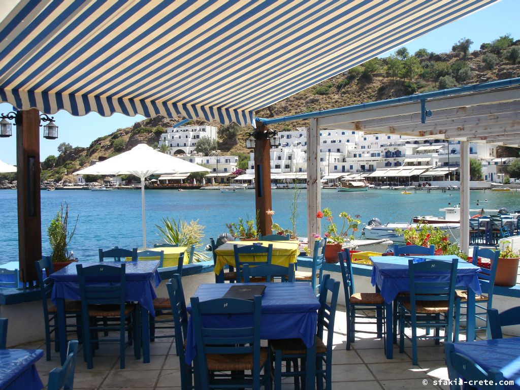 Photo report of a stay around Sfakia, Crete in July - August 2009