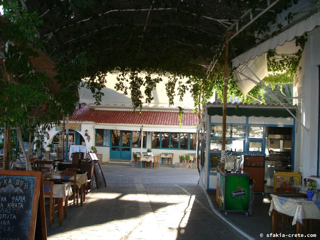 Photo report of a stay around Sfakia, Crete in July - August 2009