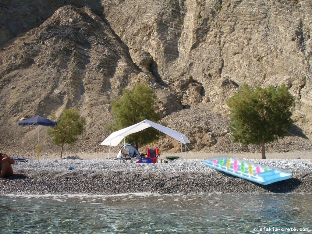 Photo report of a stay around Sfakia, Crete in July - August 2009