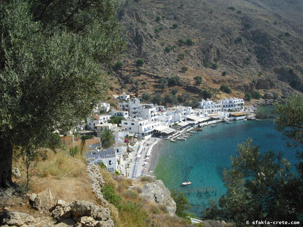 Photo report of a stay around Loutro, Sfakia, Crete in July 2009