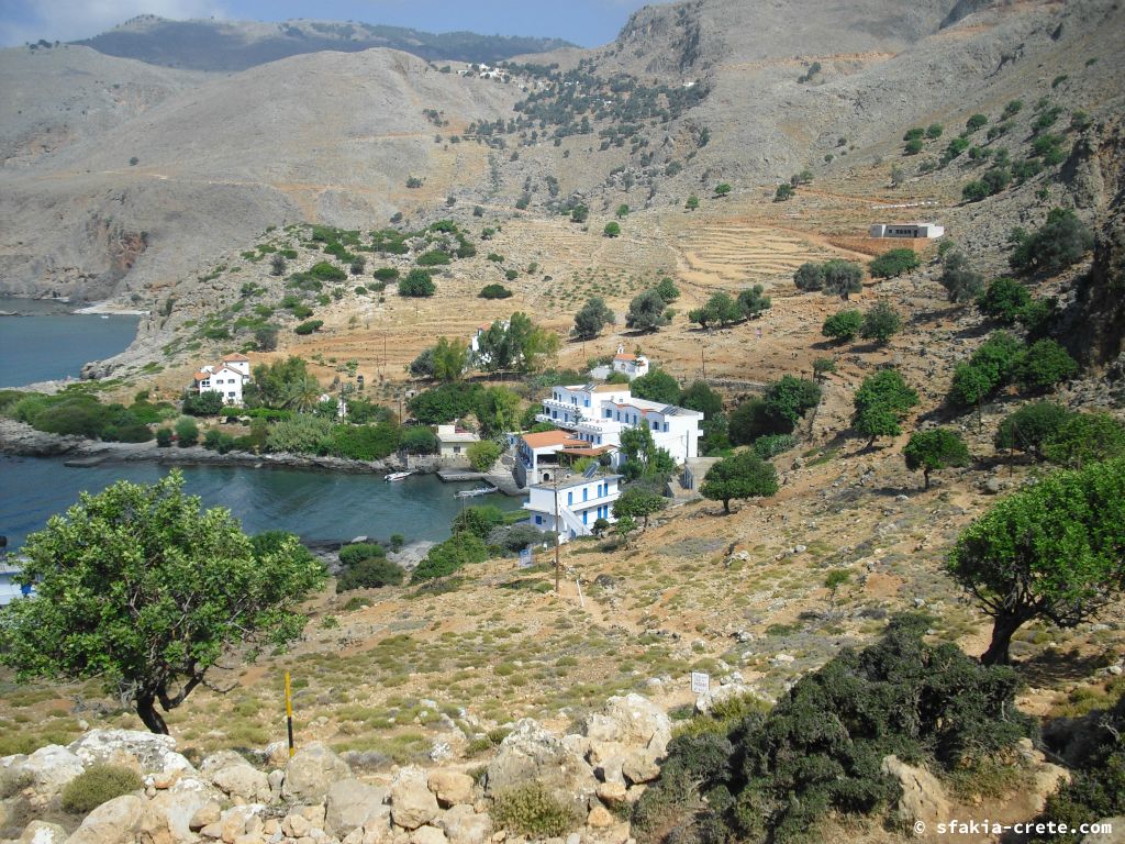 Photo report of a stay around Loutro, Sfakia, Crete in July 2009