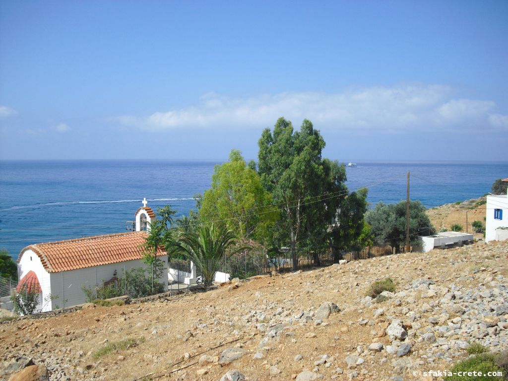 Photo report of a stay around Loutro, Sfakia, Crete in July 2009