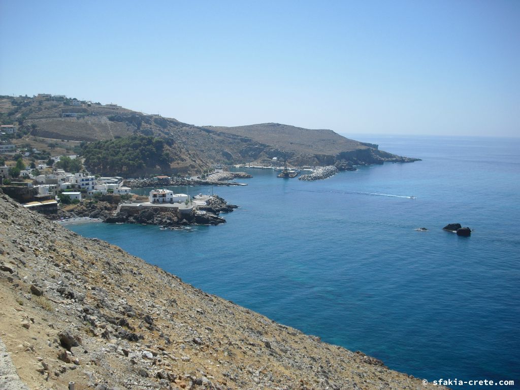 Photo report of a stay around Loutro, Sfakia, Crete in July 2009