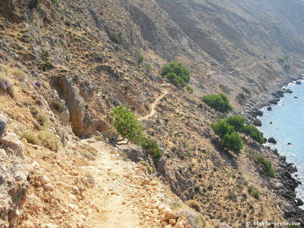 Photo report of a stay around Loutro, Sfakia, Crete in July 2009