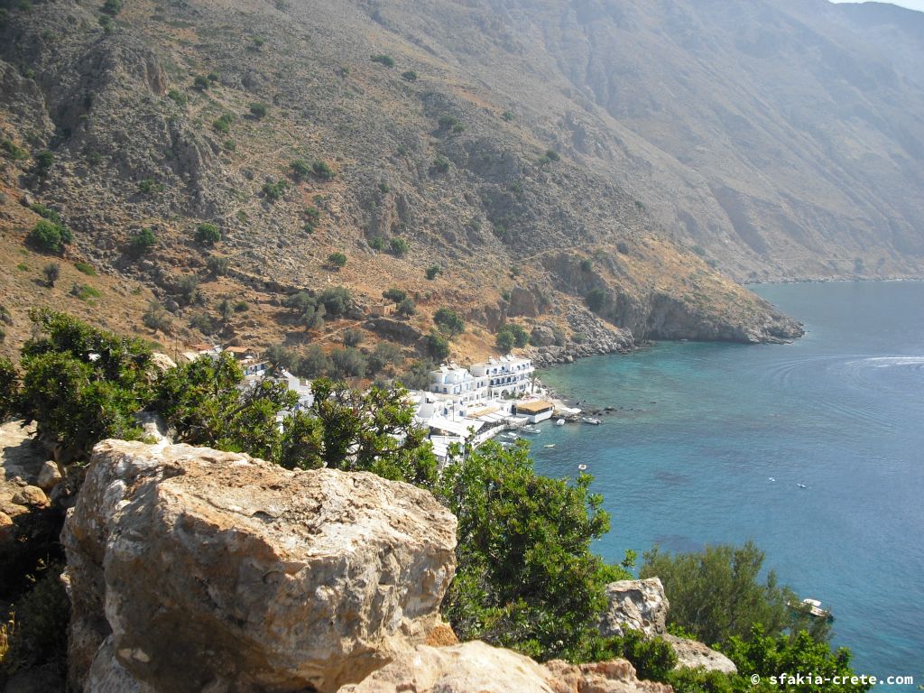 Photo report of a stay around Loutro, Sfakia, Crete in July 2009