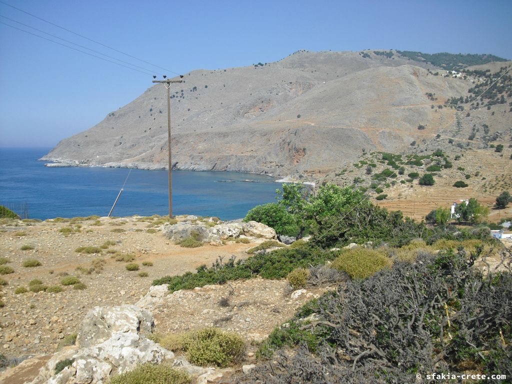 Photo report of a stay around Loutro, Sfakia, Crete in July 2009