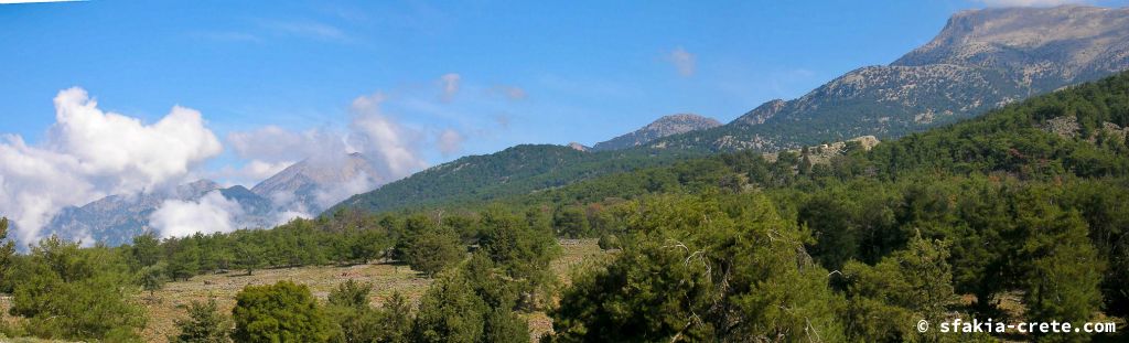 From Anopoli to Sougia: Anopoli, Aradena, Sellouda, Agios Pavlos, Agia Roumeli, Sougia, Tripiti, Samaria gorge