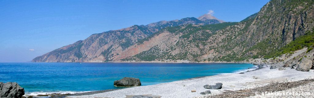 From Anopoli to Sougia: Anopoli, Aradena, Sellouda, Agios Pavlos, Agia Roumeli, Sougia, Tripiti, Samaria gorge
