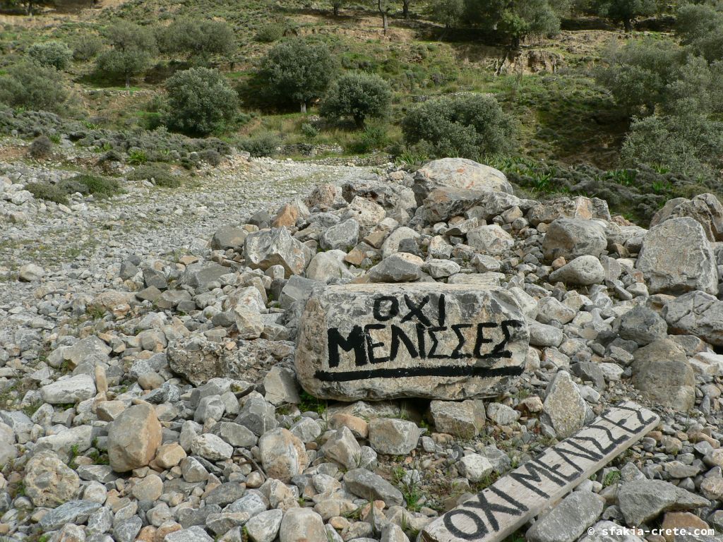 Photo report of a visit to Giorgitsi, uninhabited village above Chora Sfakion, Sfakia, Crete