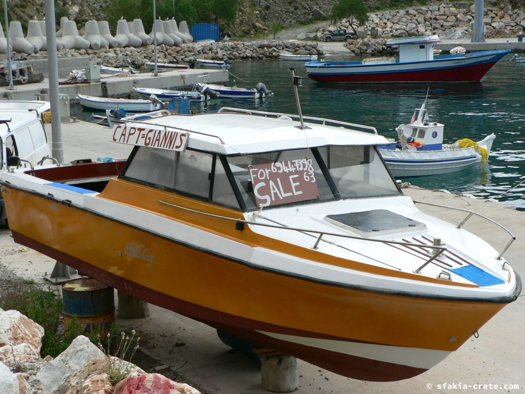 Photo report of a visit to Sfakia, Crete from April 2009