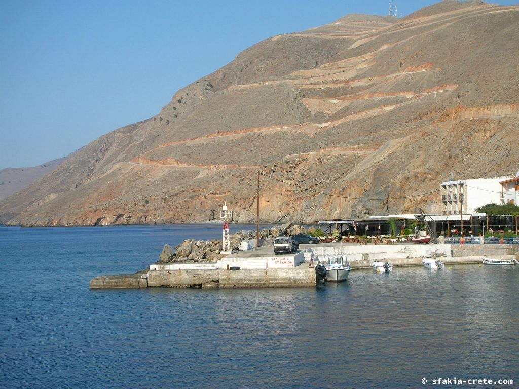 Photo report of a trip to Loutro, Sfakia, Crete in October 2008