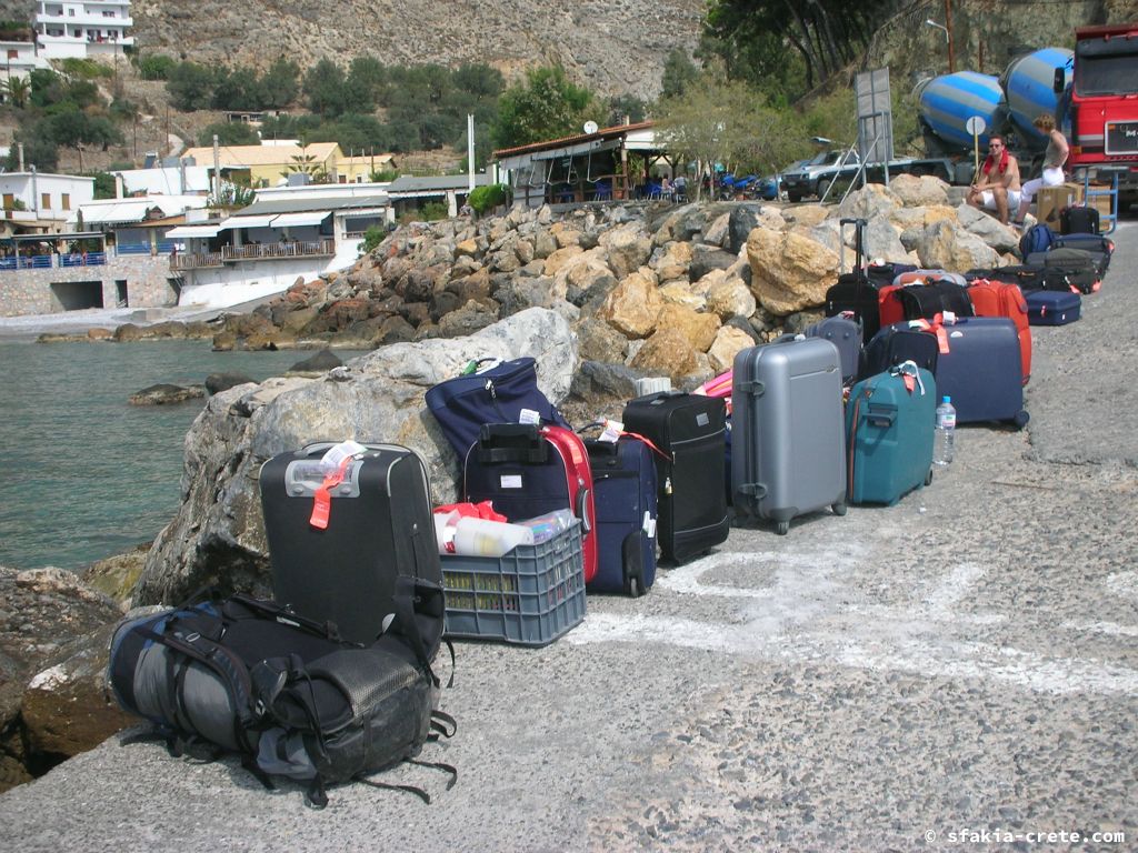 Photo report of a trip to Loutro, Sfakia, Crete in October 2008