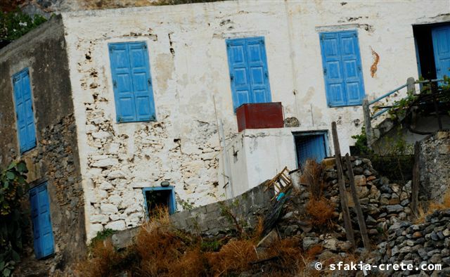 Photo report of a stay around Sfakia, Crete in September - October 2008