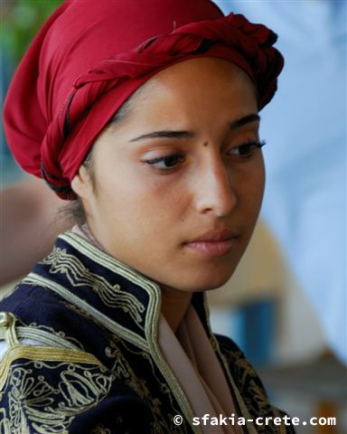 Photo report of a Sfakian traditional dance group in Chora Sfakion, Crete October 2008