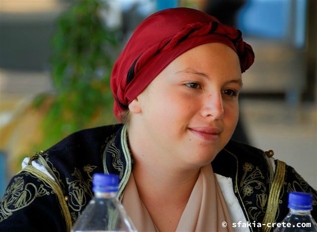 Photo report of a Sfakian traditional dance group in Chora Sfakion, Crete October 2008