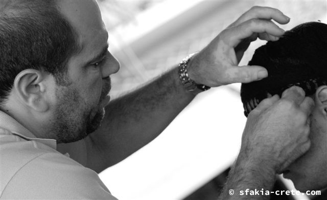 Photo report of a Sfakian traditional dance group in Chora Sfakion, Crete October 2008