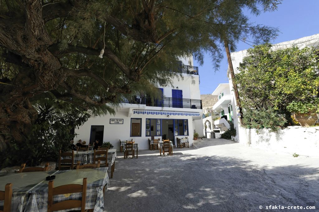 Photo report of a stay in and around Chora Sfakion, Sfakia Crete October 2008