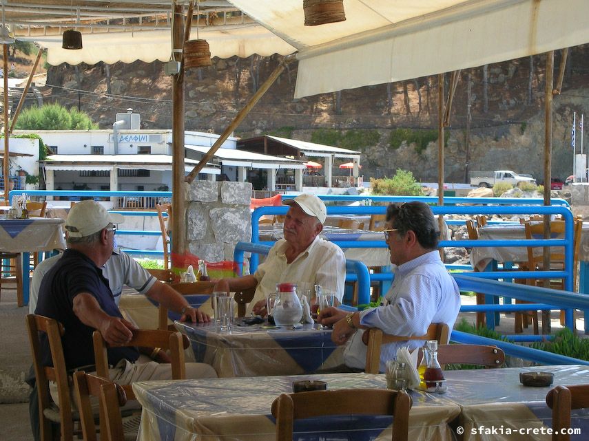 Photo report of a visit to Chora Sfakion - Loutro - Lykos, Sfakia, Crete, July - August 2008