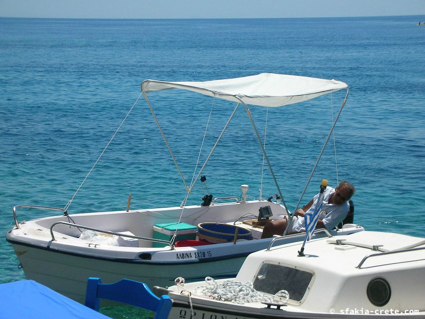 Photo report of a visit to Chora Sfakion - Loutro - Lykos, Sfakia, Crete, July - August 2008