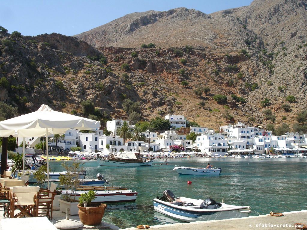 Photo report of a visit around Sfakia, Crete, June - July 2008